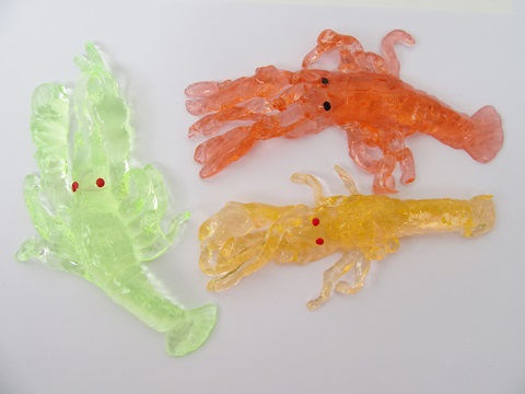 24 Funny Squishy Prawn Sticky Toy for Kids Mixed Color [toy-s66] - $19.80 :  ozbestprice, ozbestprice